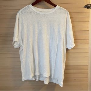 All Saints distress T - L (oversized)